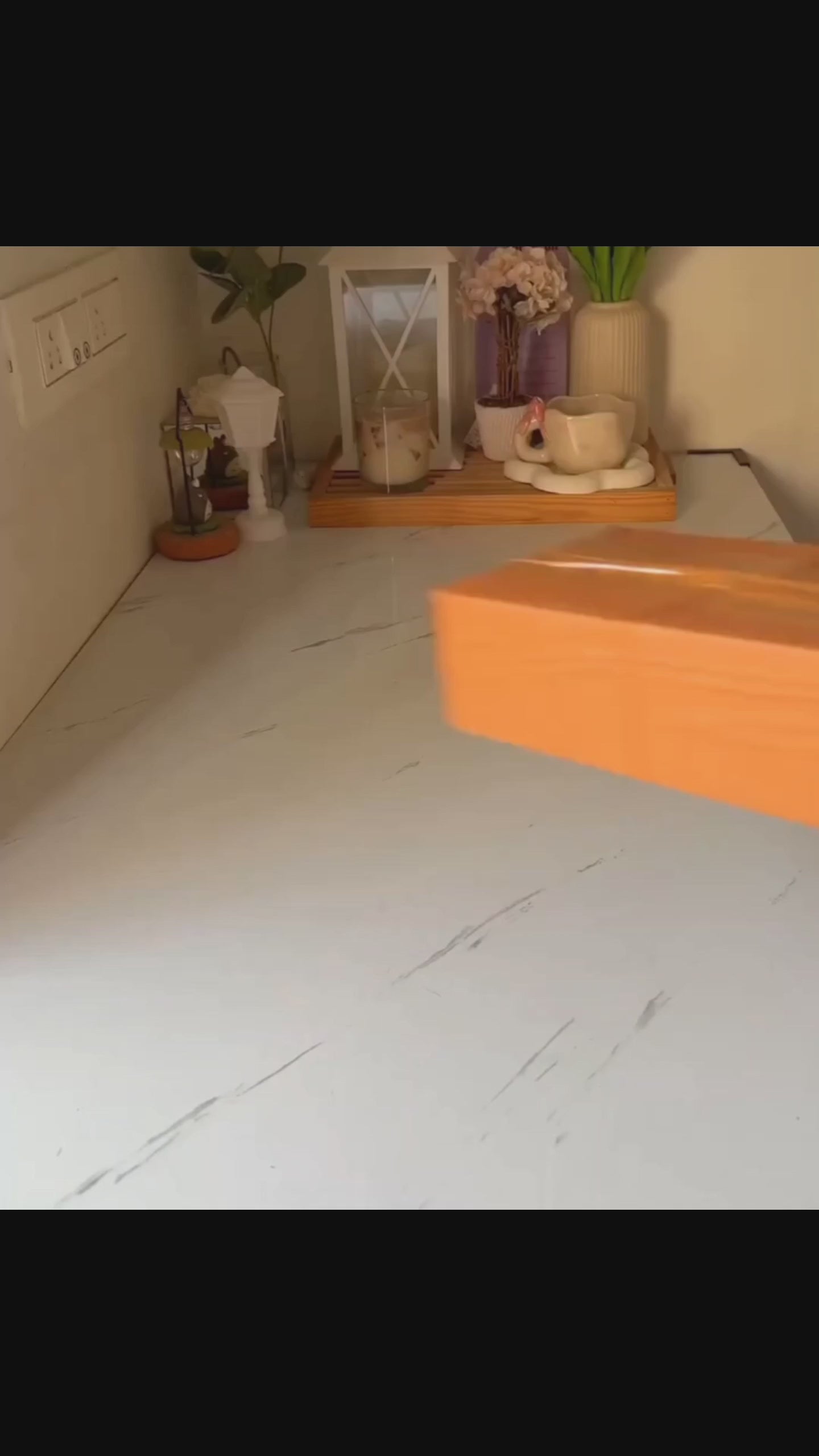 Rubbed Nordic Style Ceramic Vase for Flowers