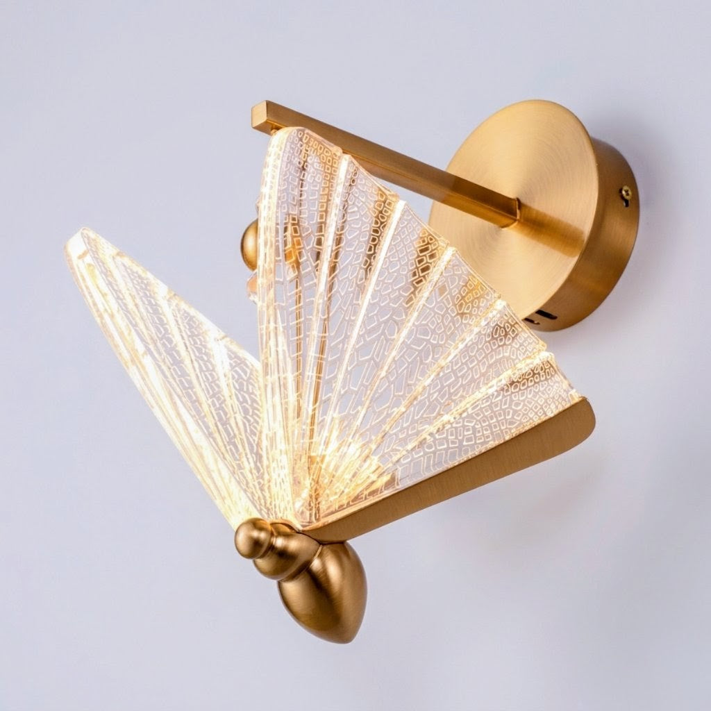 Opulent Accent Butterfly Lamp