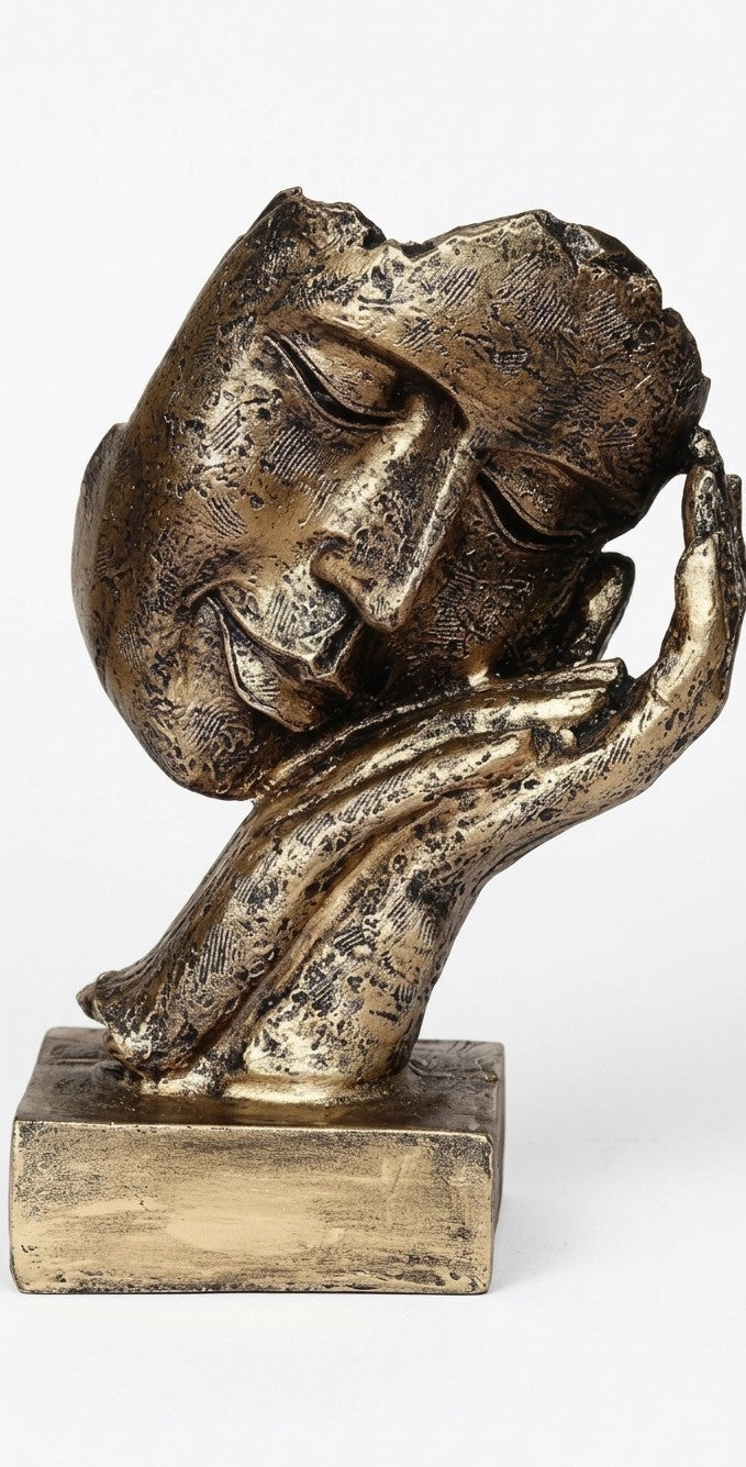 Minimalist The Thinker Sculptures