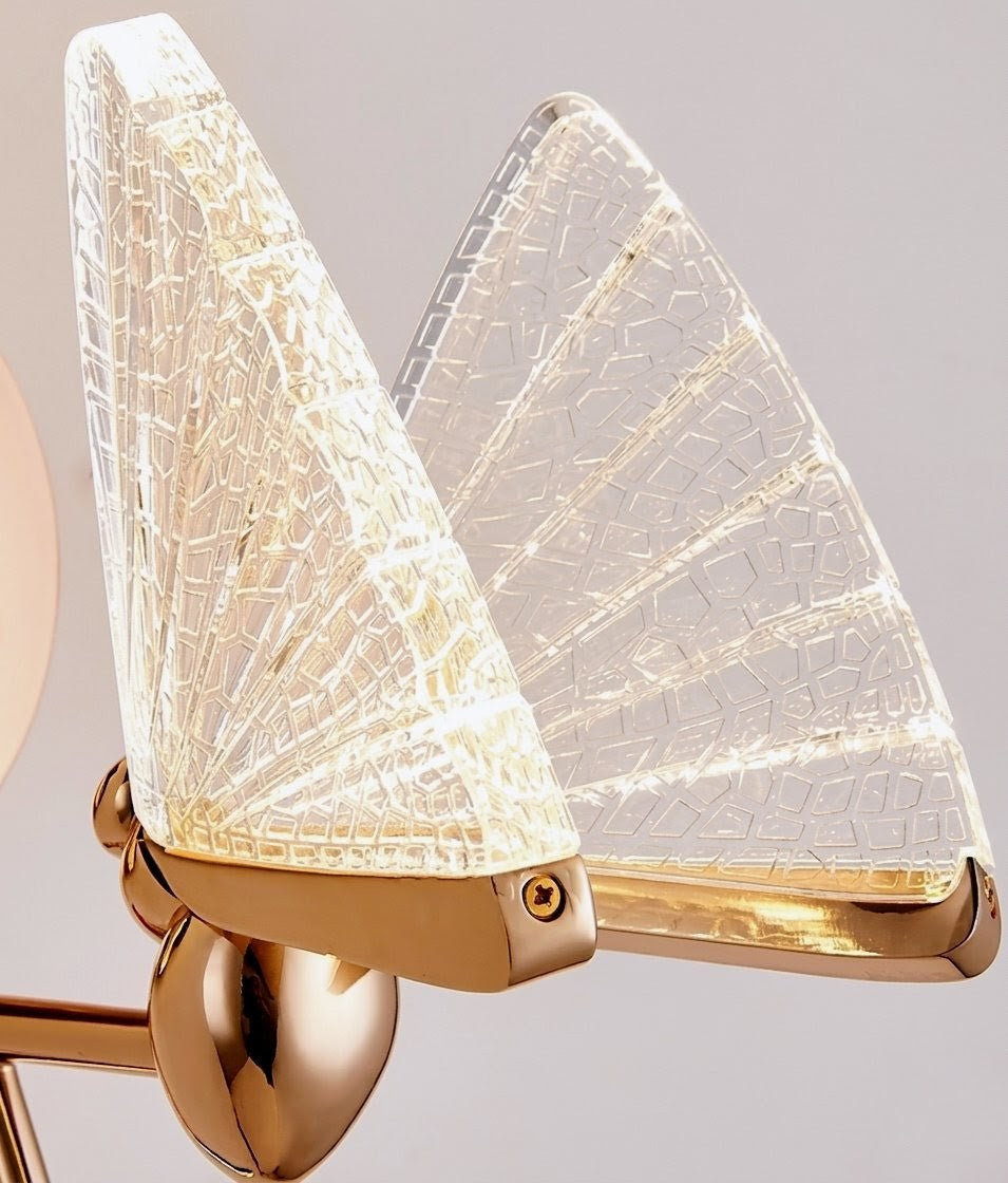 Opulent Accent Butterfly Lamp