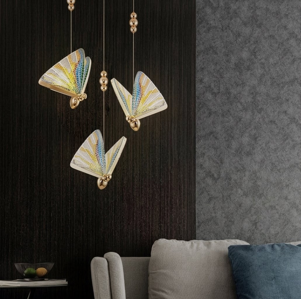 Luxury Bird-Shaped LED Chandelier