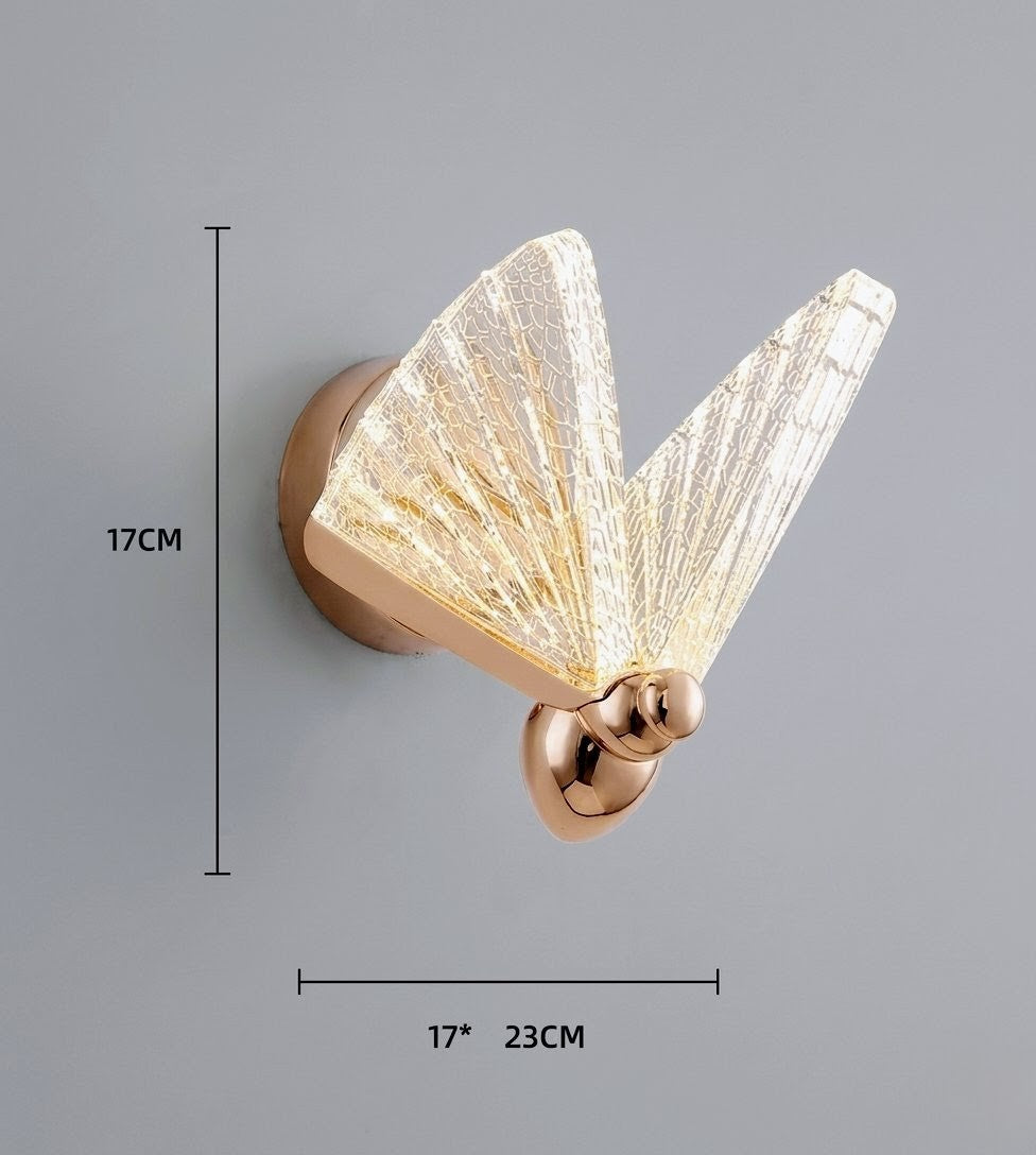 Opulent Accent Butterfly Lamp