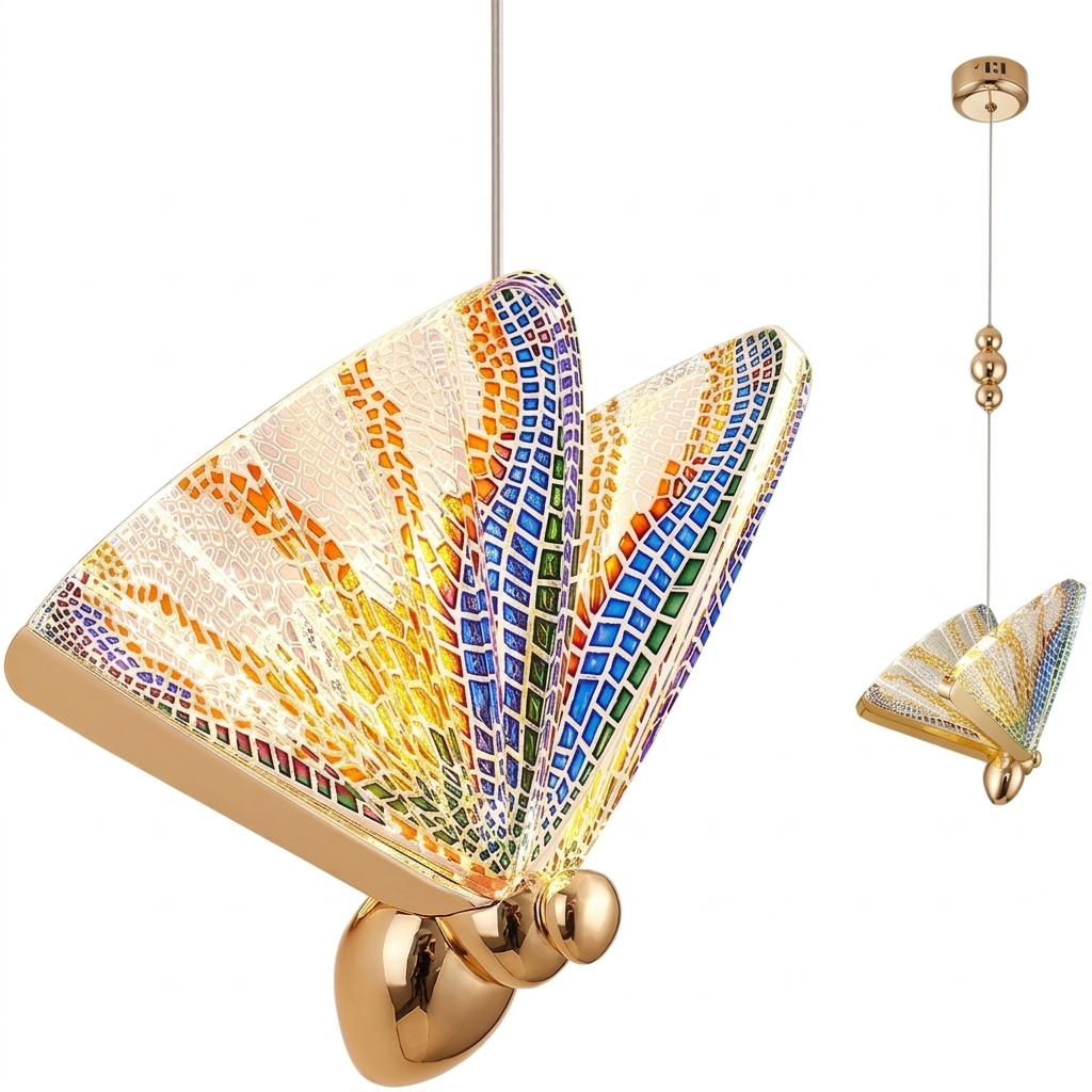 Luxury Bird-Shaped LED Chandelier