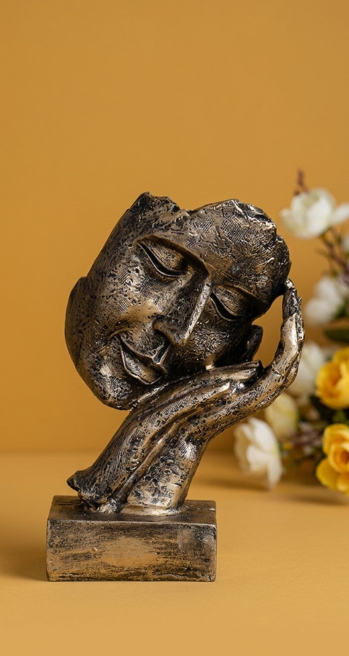 Minimalist The Thinker Sculptures