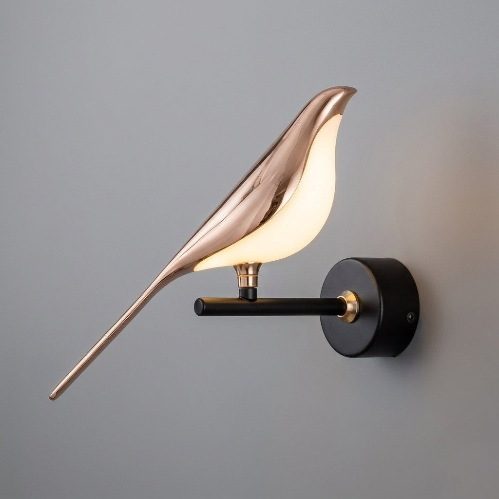 Modern LED Bird Chirpy Wall Light