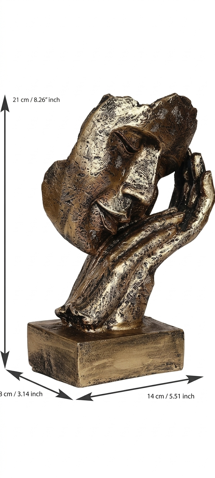 Minimalist The Thinker Sculptures